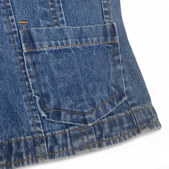 Vintage 90s Bill Blass Fitted Denim Jacket-Size Medium - Picture 6 of 9